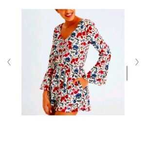 American Eagle Women's Floral Romper